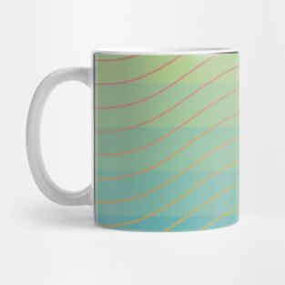 Electric beach day Mug